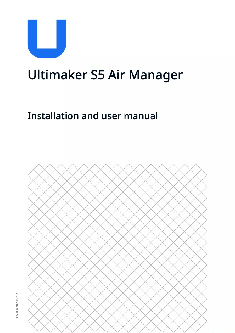 Imagen de la primera página del manual del dispositivo S5 Air Manager