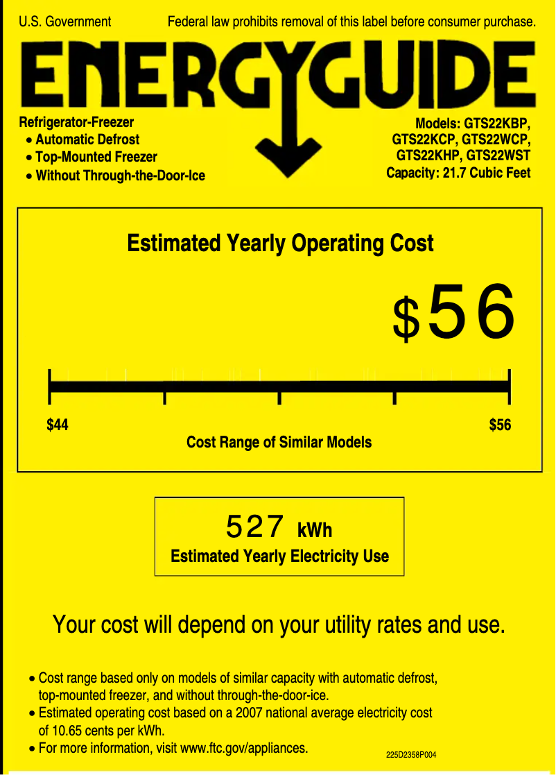 Imagen de la primera página del manual del dispositivo GTS22WCPBB
