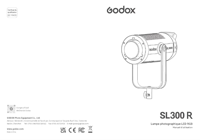Imagen de la primera página del manual del dispositivo SL300R