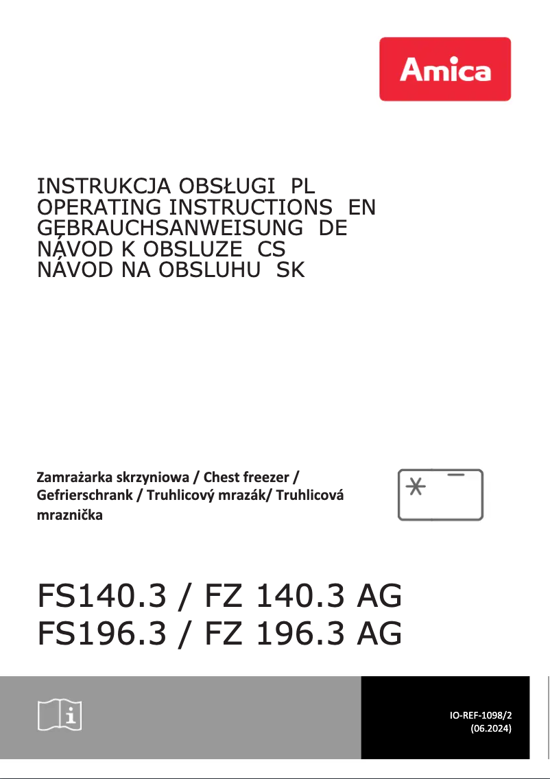 Imagen de la primera página del manual del dispositivo FS196.3