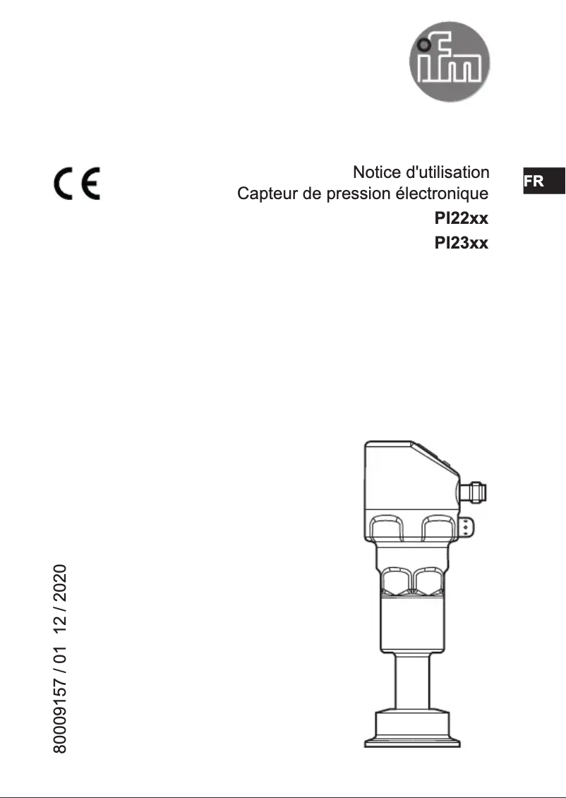 Imagen de la primera página del manual del dispositivo PI2309