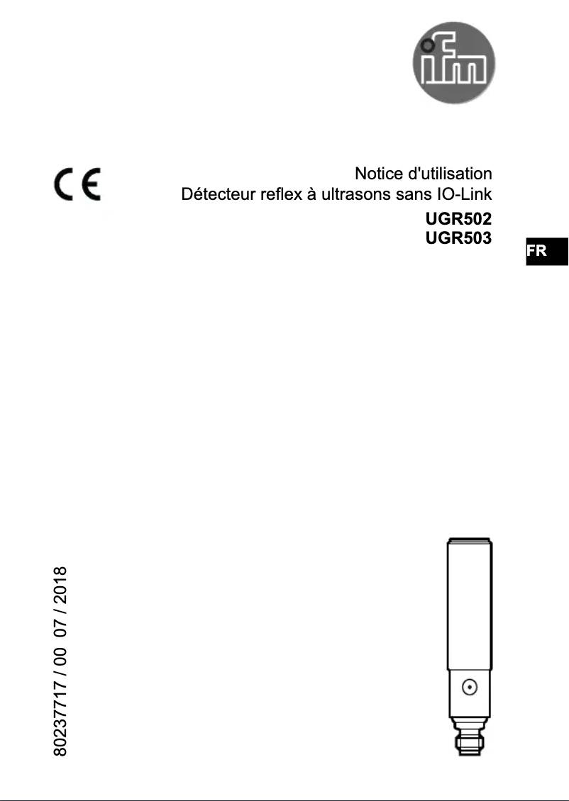 Página 1 del manual Manual de usuario IFM UGR502