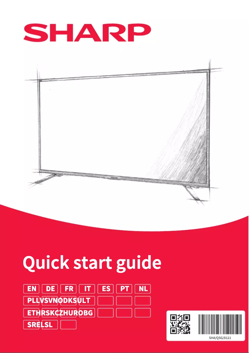 Página 1 del manual Manual de usuario Sharp 42CG5E