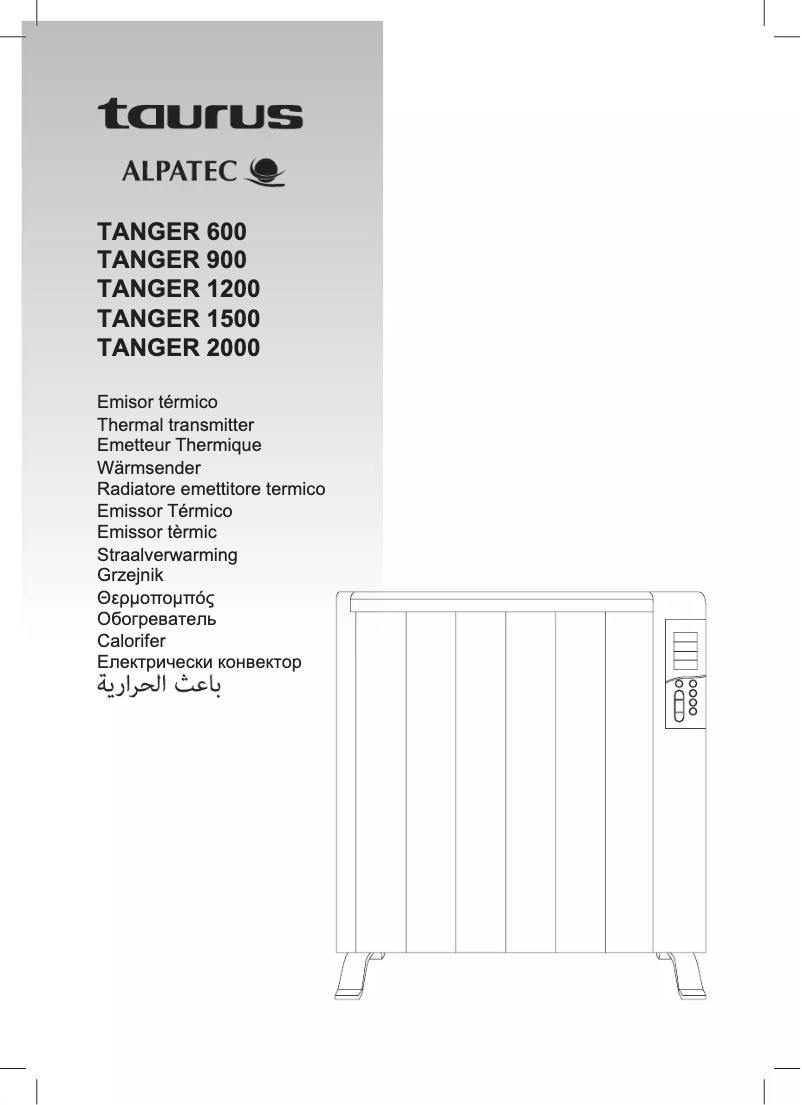 Imagen de la primera página del manual del dispositivo Alpatec Tanger 600