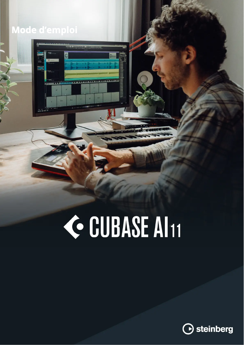 Página 1 del manual Manual de usuario Steinberg Cubase AI 11