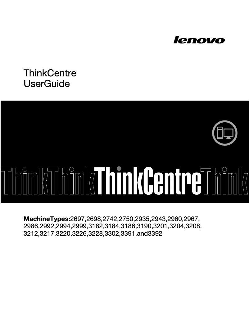 Imagen de la primera página del manual del dispositivo ThinkCentre M82