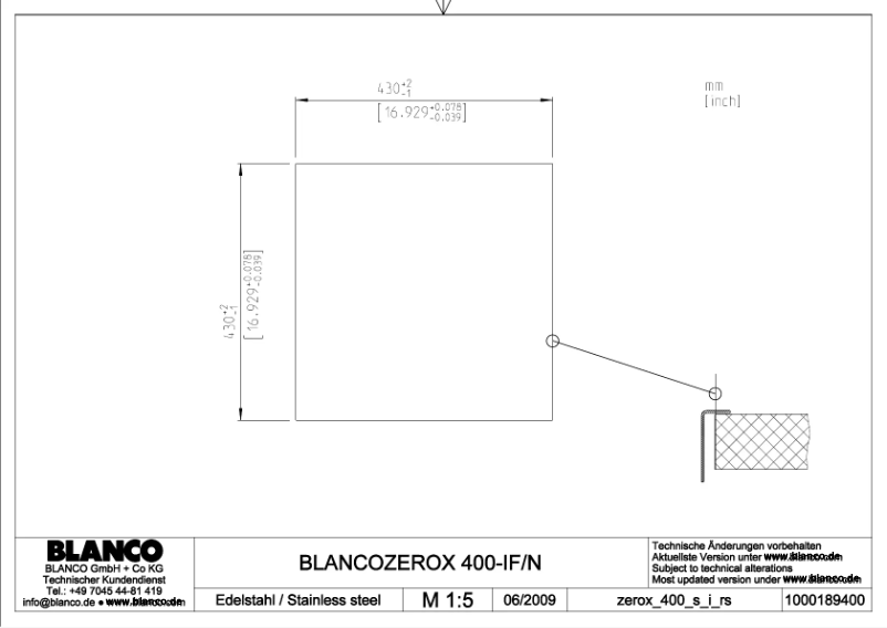 Imagen de la primera página del manual del dispositivo ZEROX 400-IF/N