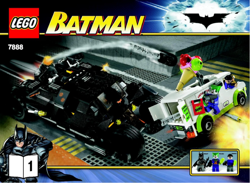 Página 1 del manual Manual de usuario Lego The Tumbler (TM): Joker's Ice Cream Surprise