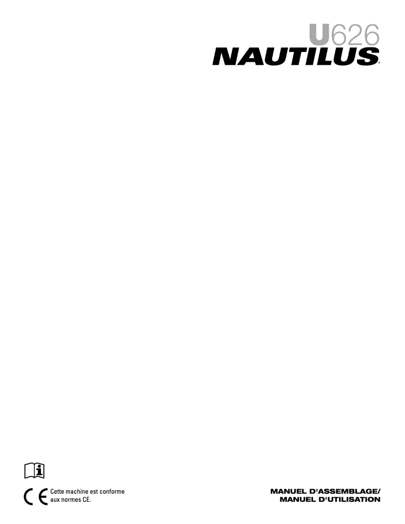 Página 1 del manual Instrucciones / montaje Nautilus U626