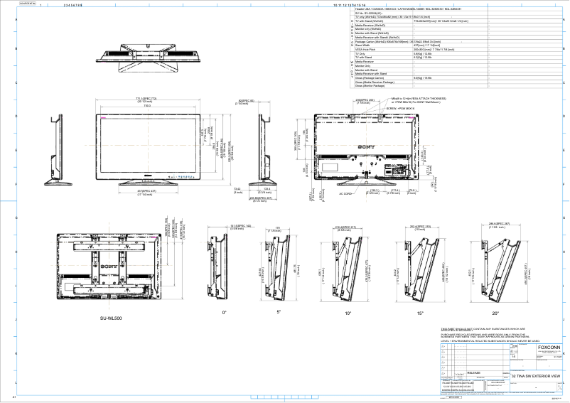 Imagen de la primera página del manual del dispositivo Bravia KDL-32BX330