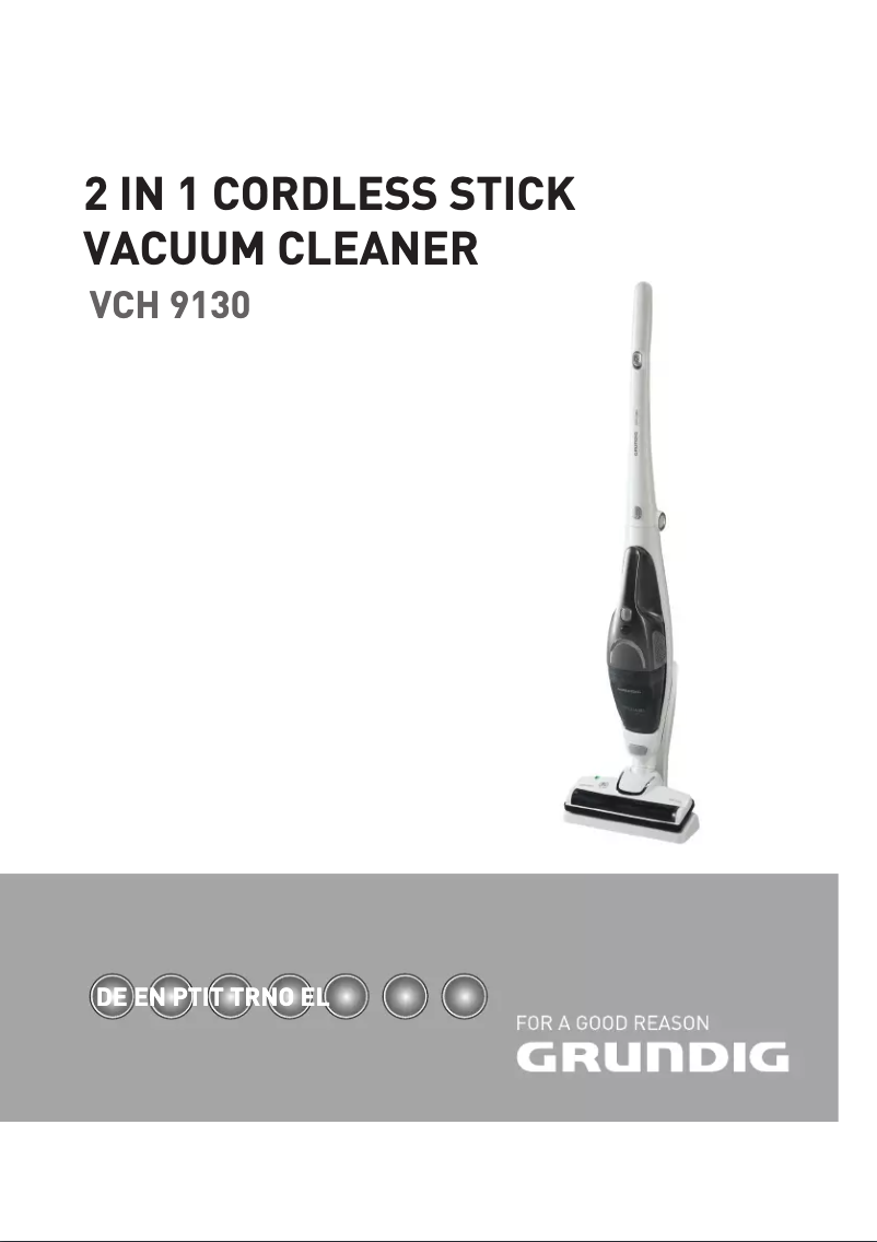 Página 1 del manual Manual de usuario Grundig VCH 9130