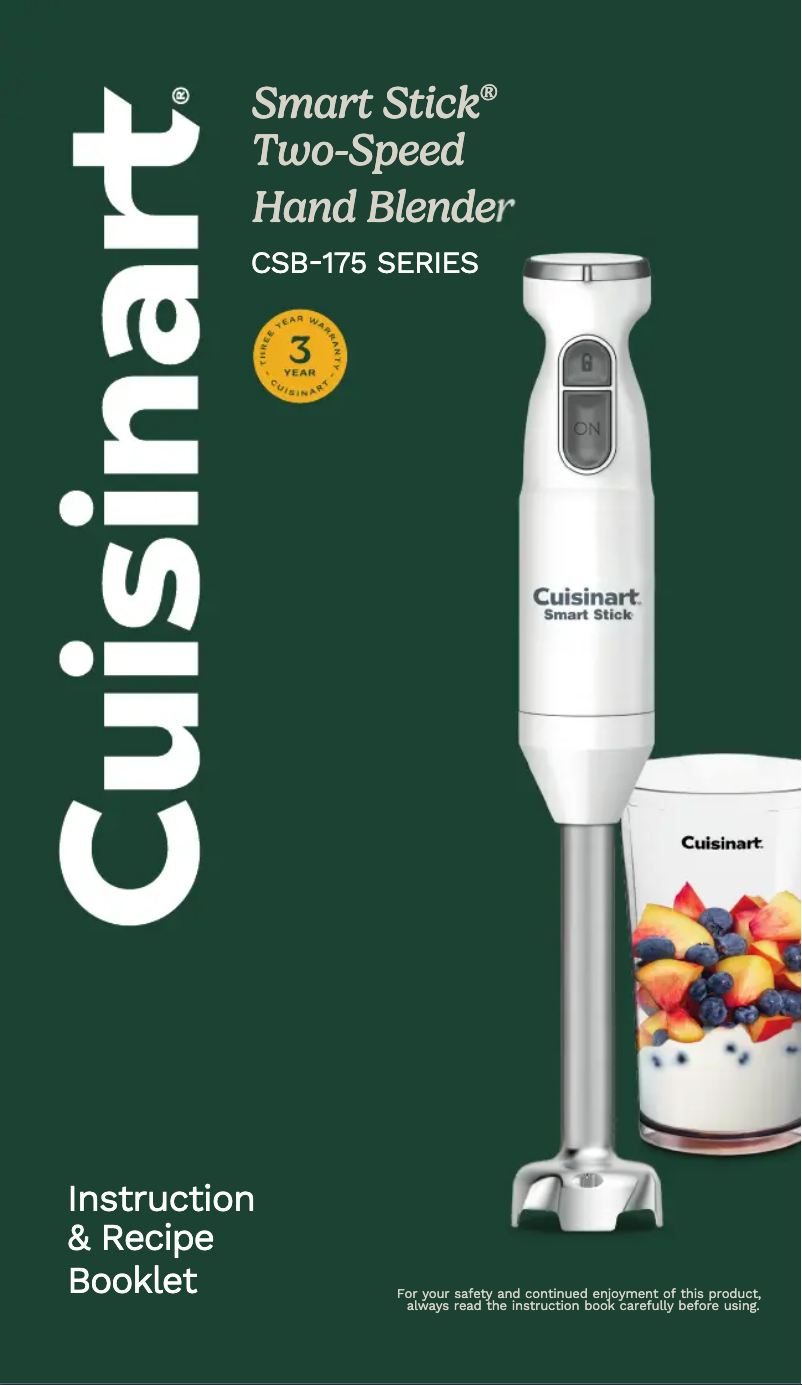 Imagen de la primera página del manual del dispositivo Smart Stick CSB-175