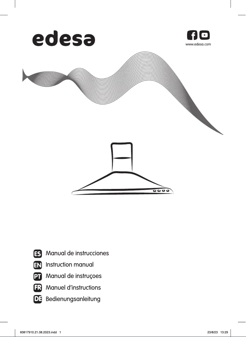 Imagen de la primera página del manual del dispositivo ECH-98320 GBK