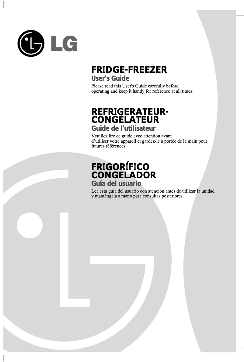 Imagen de la primera página del manual del dispositivo GR-F429BLQ