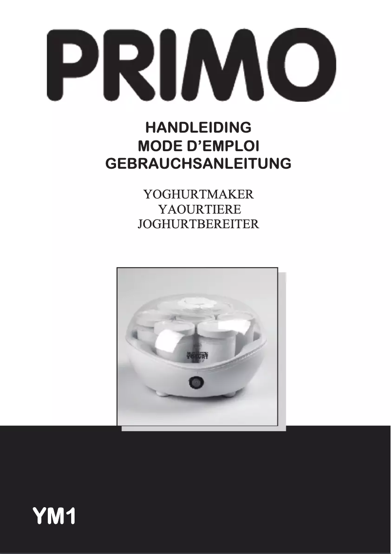 Página nº 1 - Manual de usuario Primo YM1