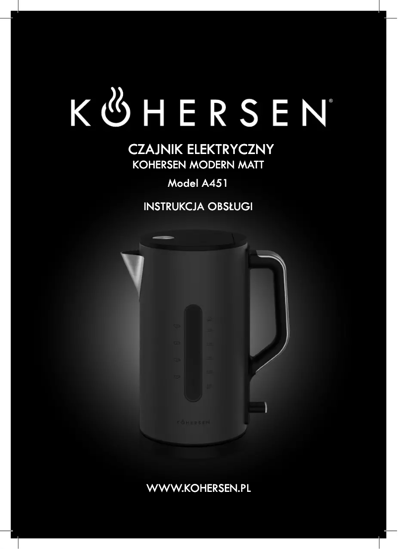 Página 1 del manual Manual de usuario Kohersen A451