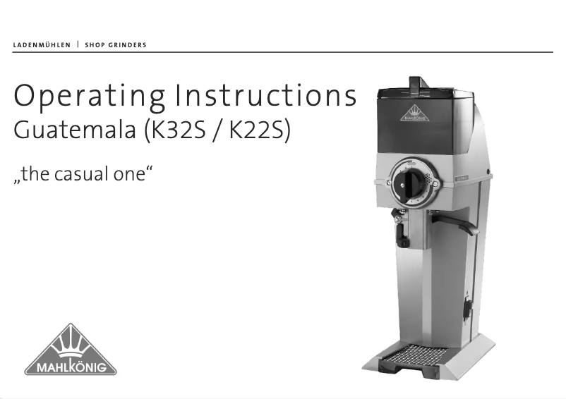 Imagen de la primera página del manual del dispositivo Guatemala GUA 710