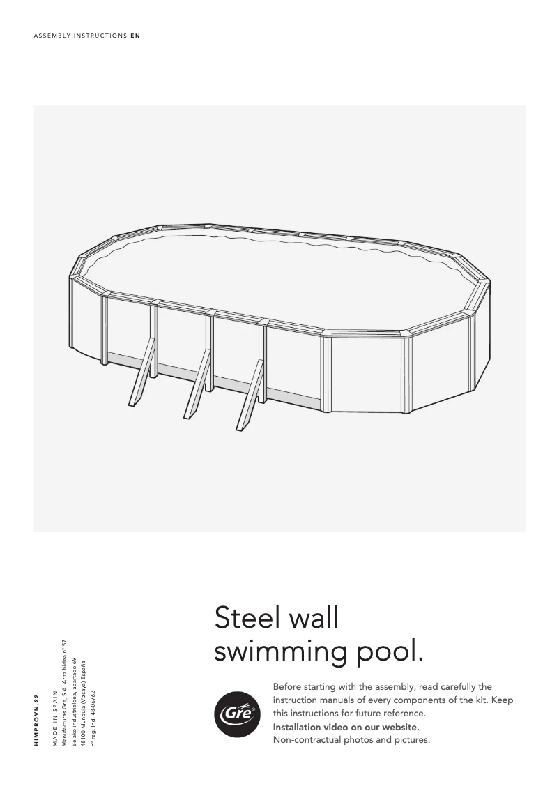 Imagen de la primera página del manual del dispositivo KIT610N