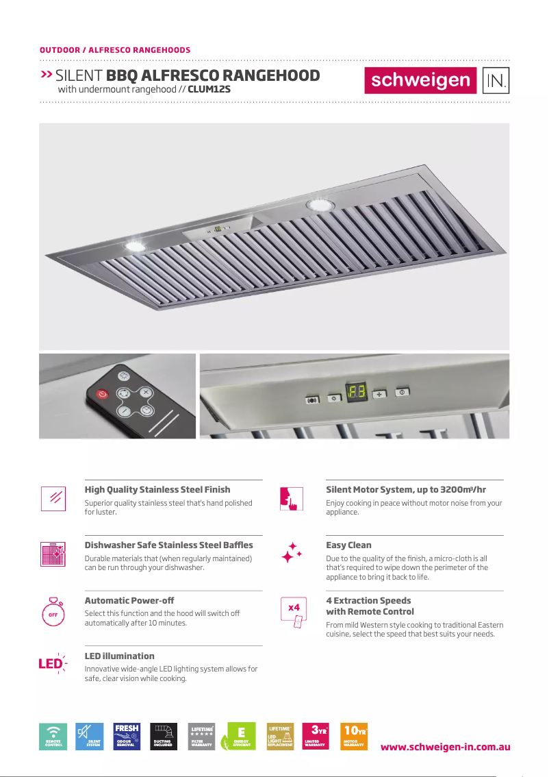 Imagen de la primera página del manual del dispositivo CLUM12S