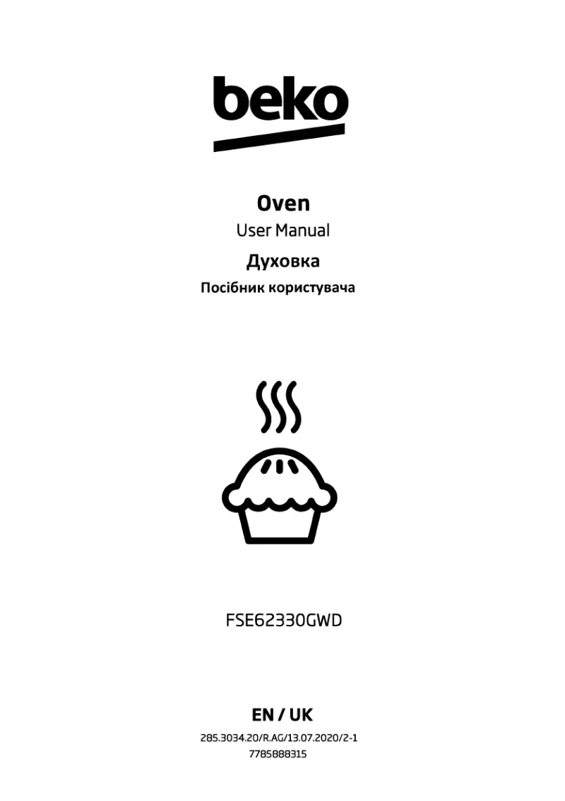 Página 1 del manual Manual de usuario Beko FSE62330GWD