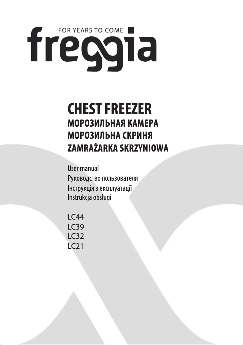 Imagen de la primera página del manual del dispositivo LC39