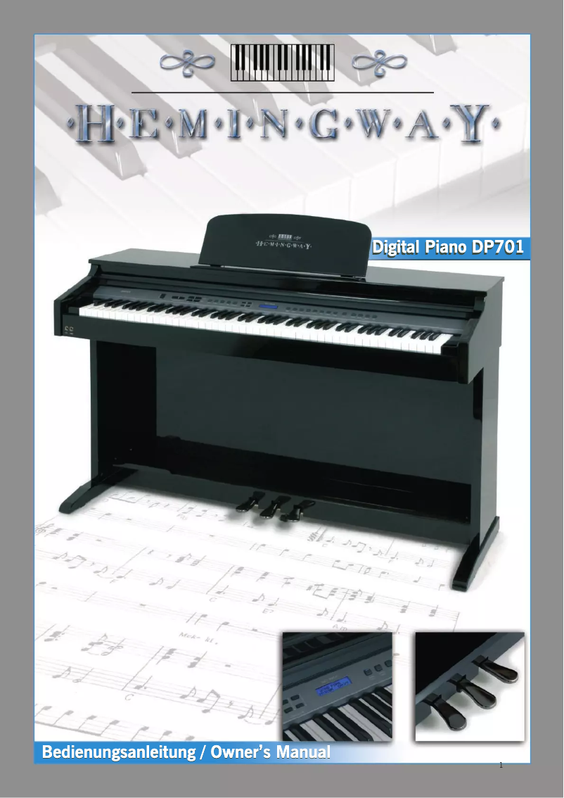 Página 1 del manual Manual de usuario Hemingway DP701