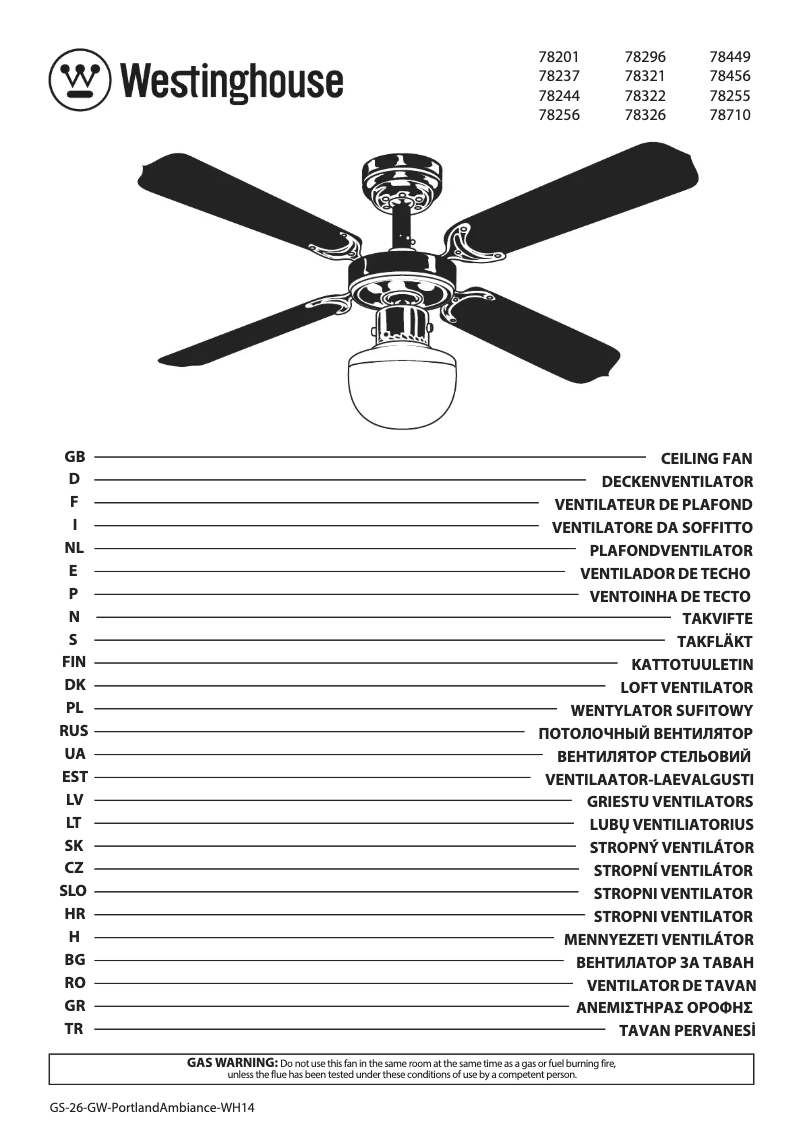 Imagen de la primera página del manual del dispositivo 78321