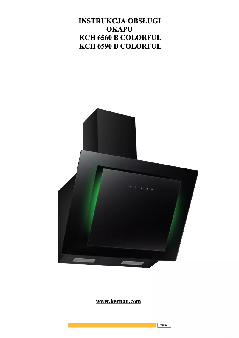 Página 1 del manual Manual de usuario Kernau KCH 1161 B