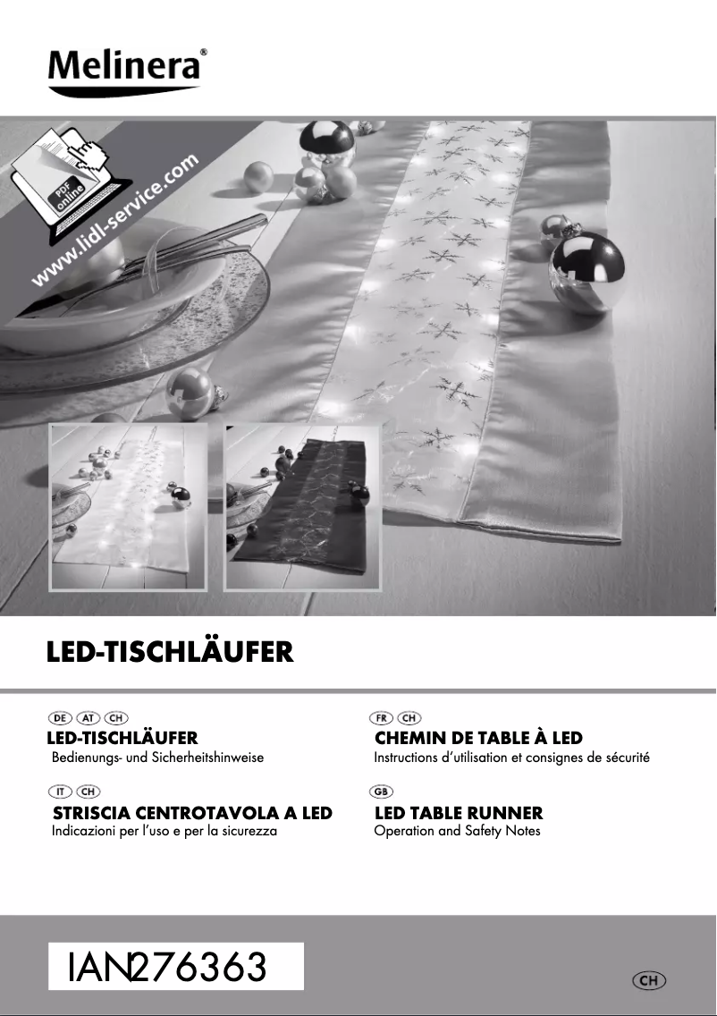 Imagen de la primera página del manual del dispositivo IAN 276363