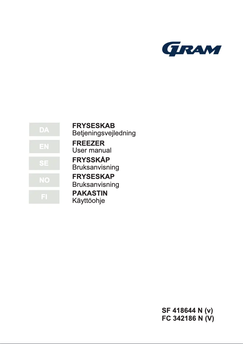 Imagen de la primera página del manual del dispositivo SF 418644 N (v)