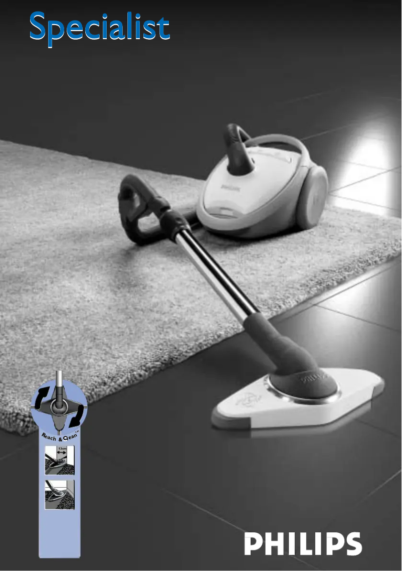 Página 1 del manual Manual de usuario Philips FC8338