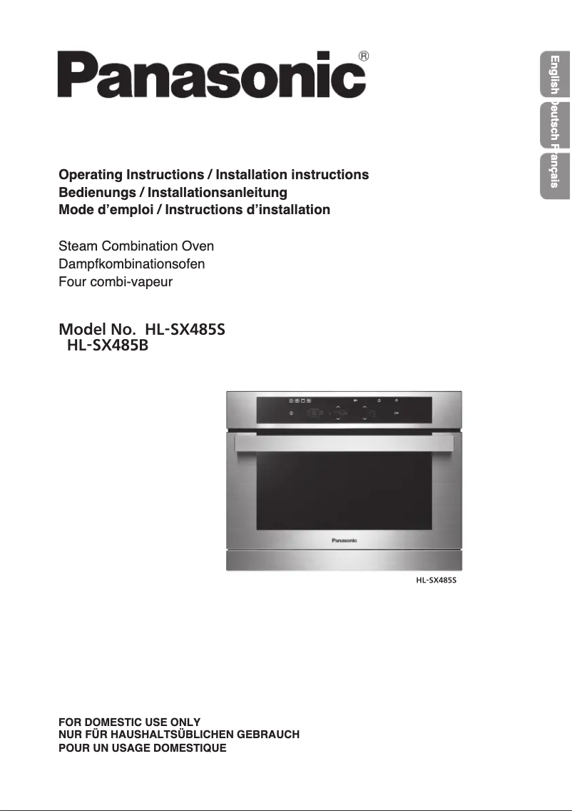 Imagen de la primera página del manual del dispositivo HL-SX485B