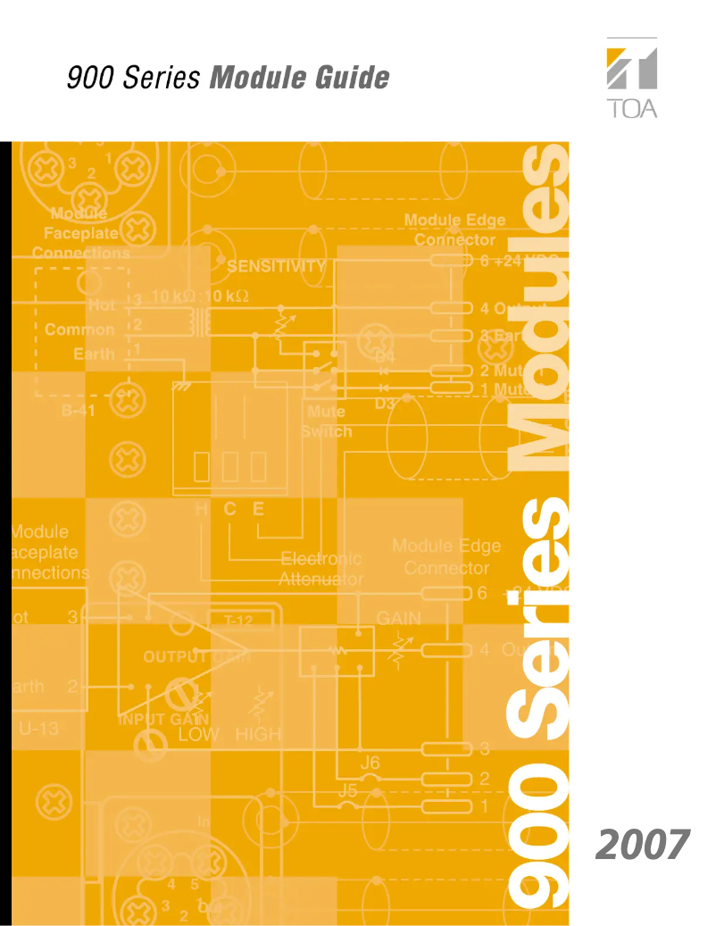 Página nº 1 - Manual de usuario TOA U-43S