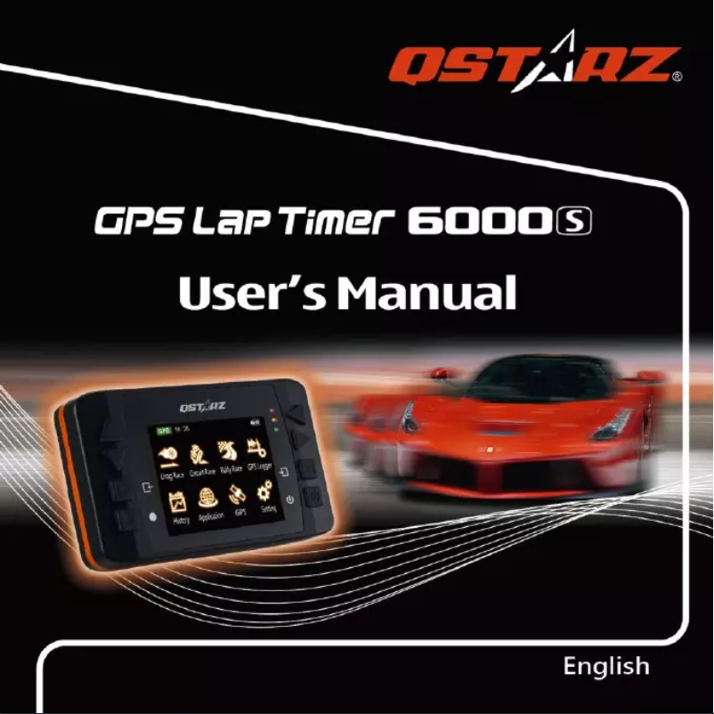 Página 1 del manual Manual de usuario Qstarz LT-6000S