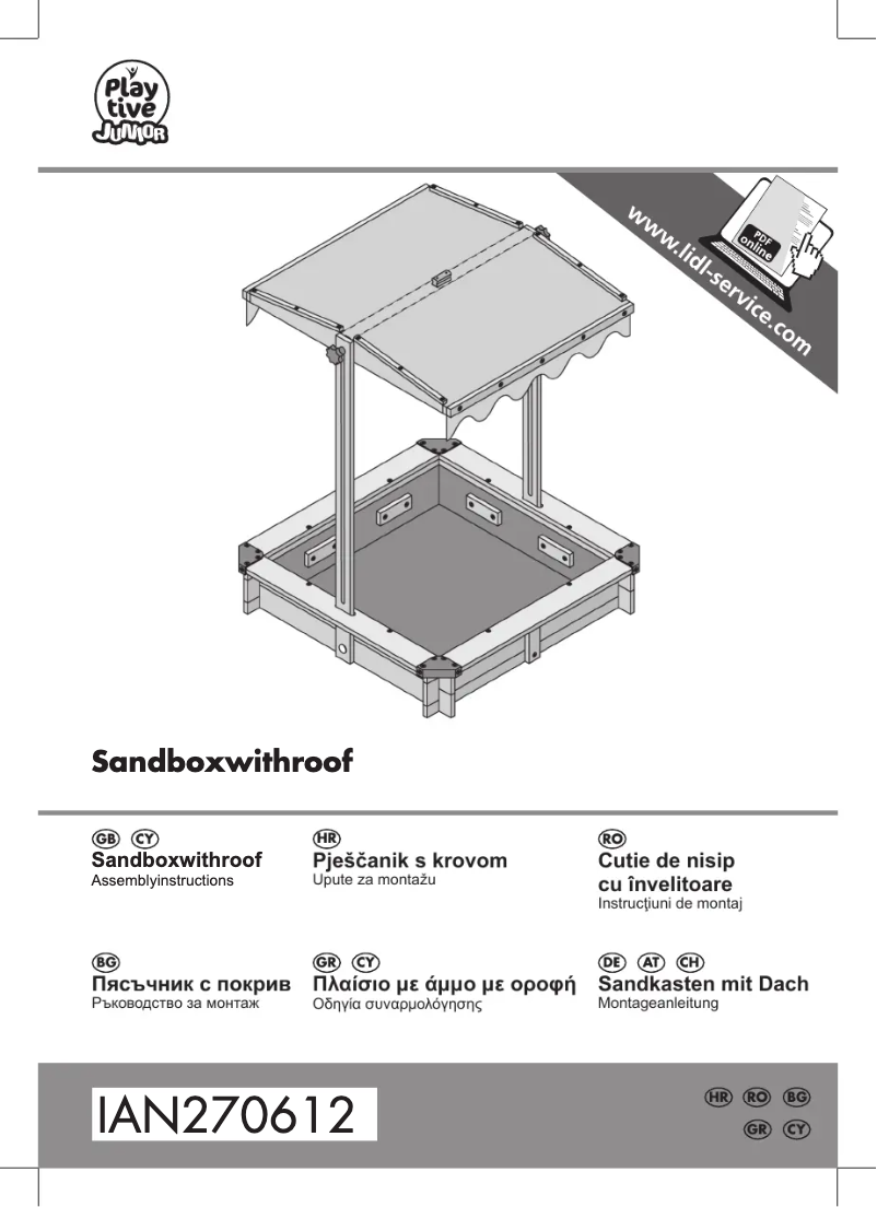 Página 1 del manual Manual de usuario Playtive IAN 270612