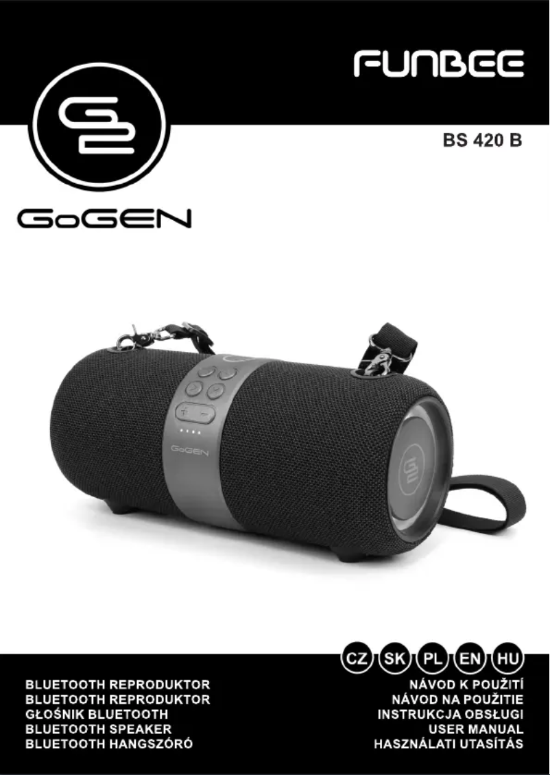 Imagen de la primera página del manual del dispositivo Funbee BSB 420 B