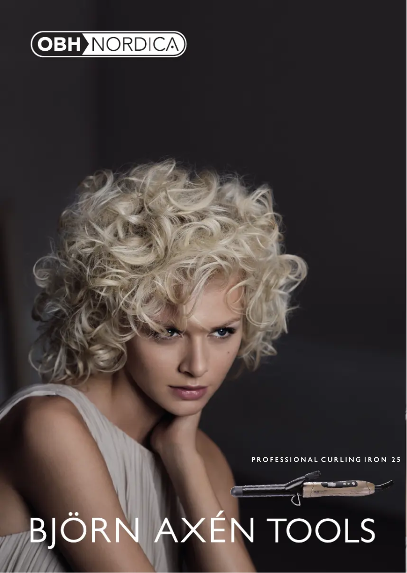 Página 1 del manual Manual de usuario OBH Nordica Curling Iron 25