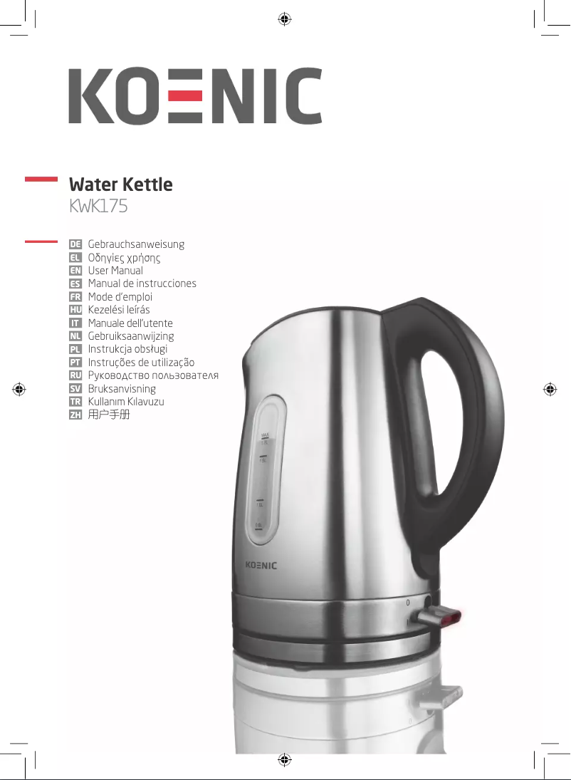 Página nº 1 - Manual de usuario Koenic KWK175