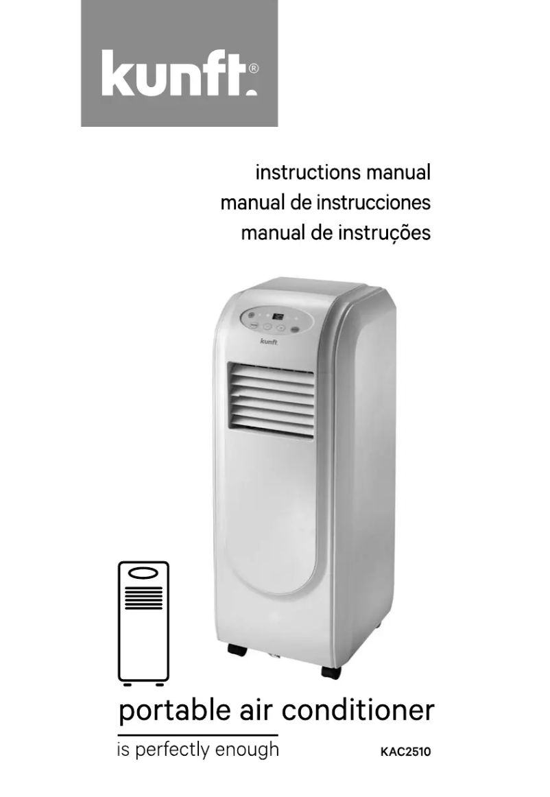 Página 1 del manual Manual de usuario Kunft KAC2510