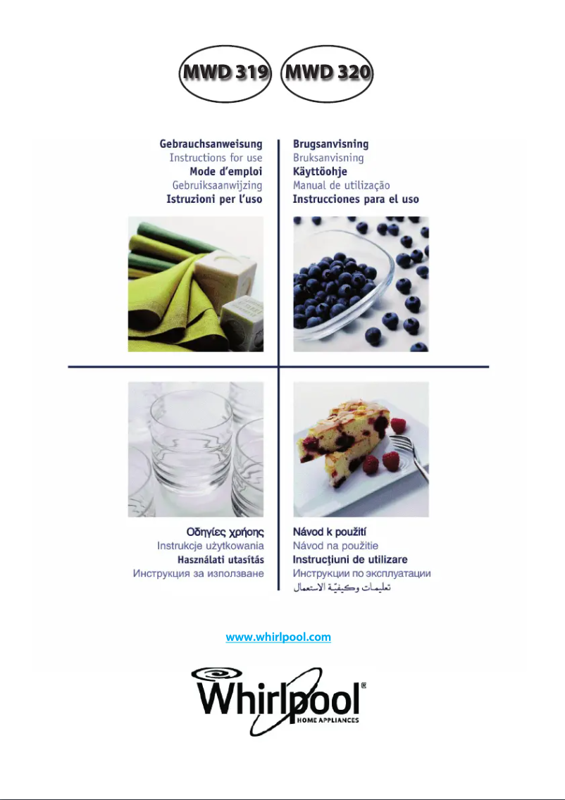 Imagen de la primera página del manual del dispositivo MWD 319