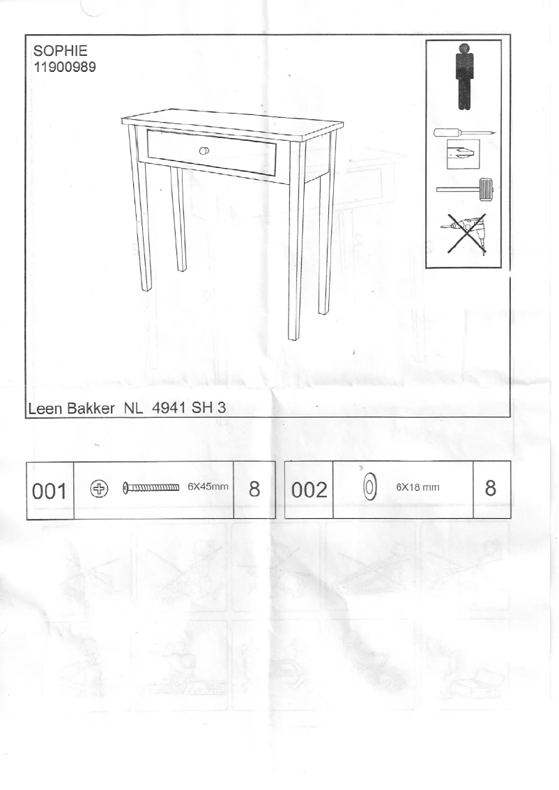Página 1 del manual Manual de usuario Leen Bakker Sophie (11900989)