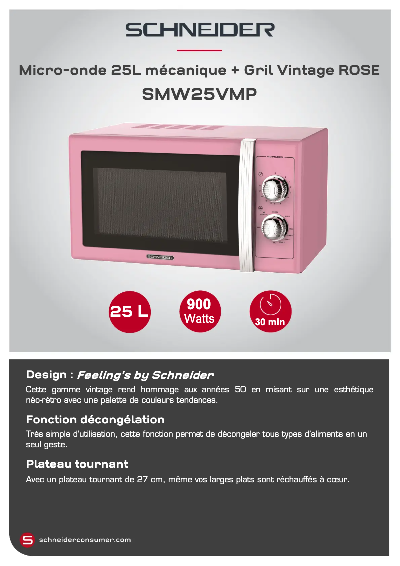Imagen de la primera página del manual del dispositivo SMW25VMP