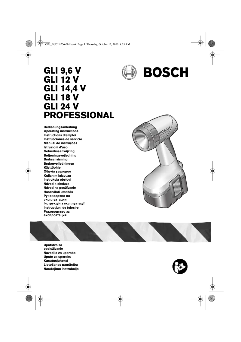 Página nº 1 - Manual de usuario Bosch GLI 12 V