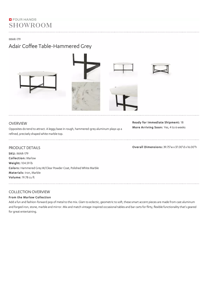 Imagen de la primera página del manual del dispositivo IMAR-179