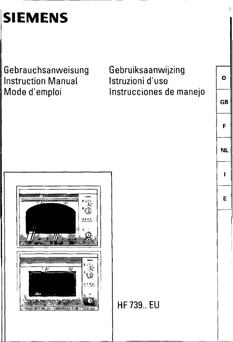 Imagen de la primera página del manual del dispositivo HF73965
