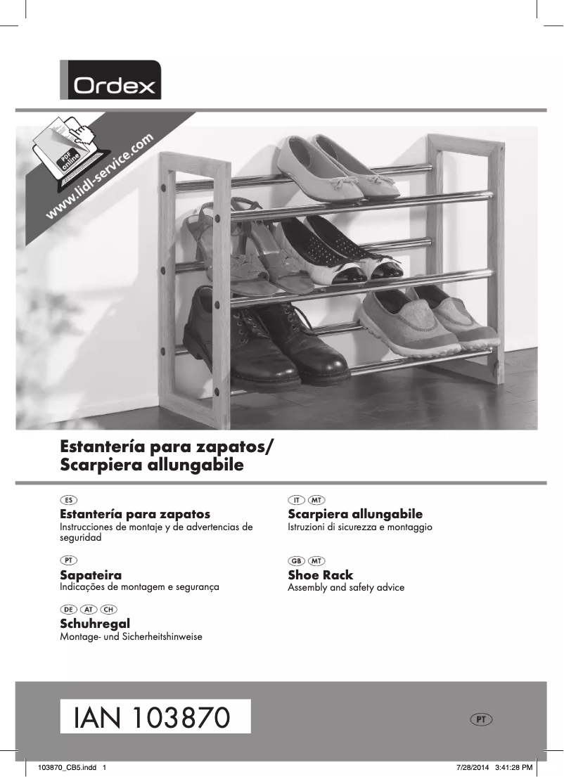 Página 1 del manual Manual de usuario Ordex IAN 103870