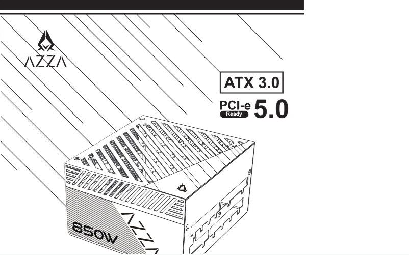 Imagen de la primera página del manual del dispositivo PSAZ Gold 850W