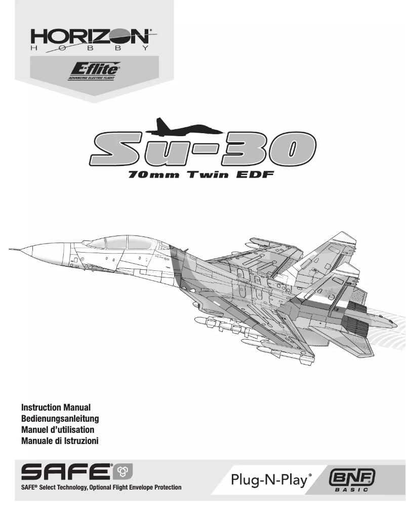 Imagen de la primera página del manual del dispositivo SU-30 Twin