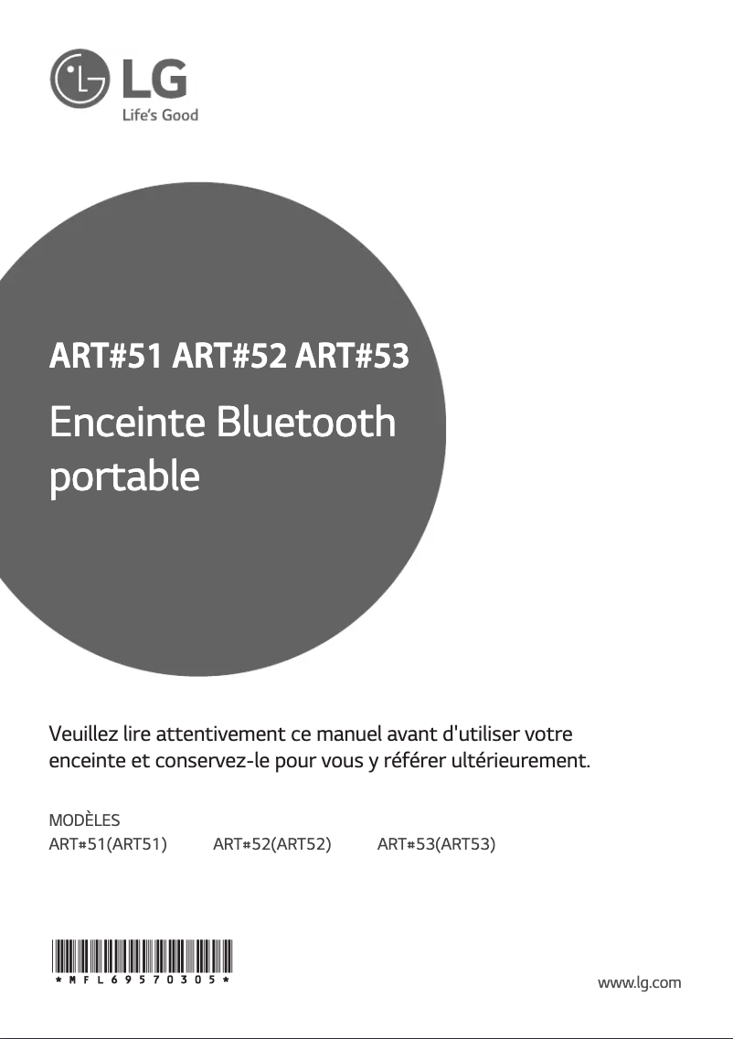 Imagen de la primera página del manual del dispositivo ART52