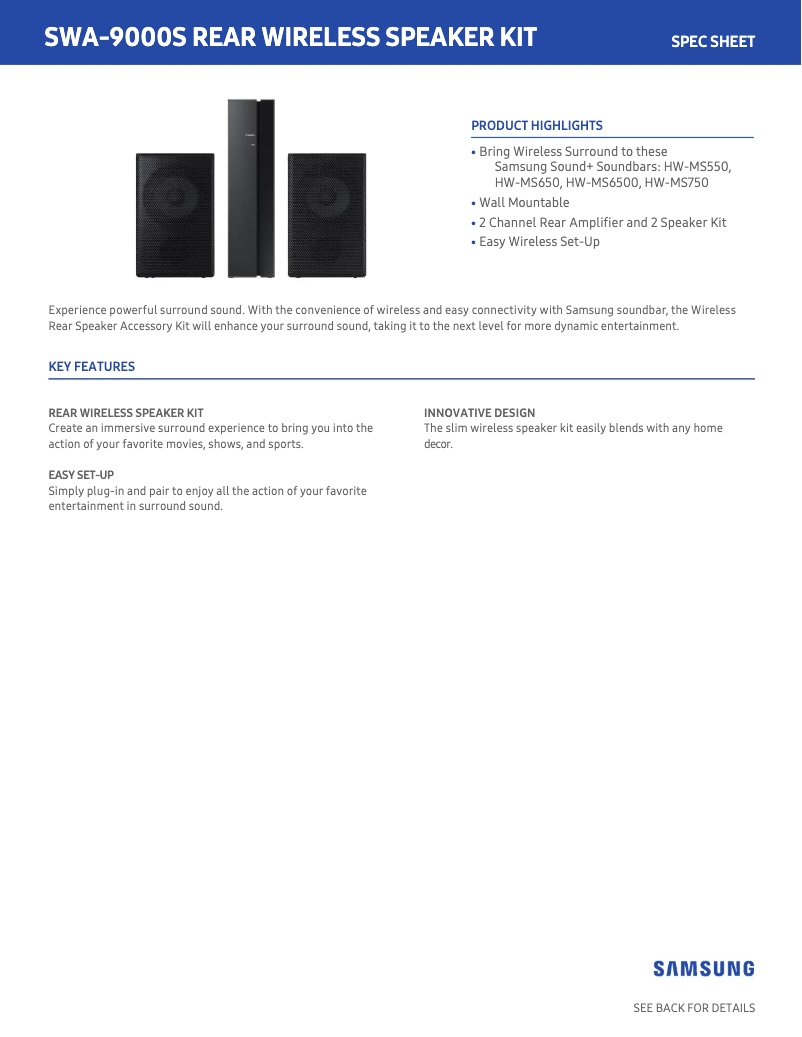 Página 1 del manual Manual de usuario Samsung SWA-9000S/ZA